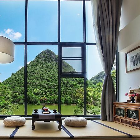 Guilin Heshe Lakeside Resort-Free Pick Up Service Stay Two Nights מראה חיצוני תמונה