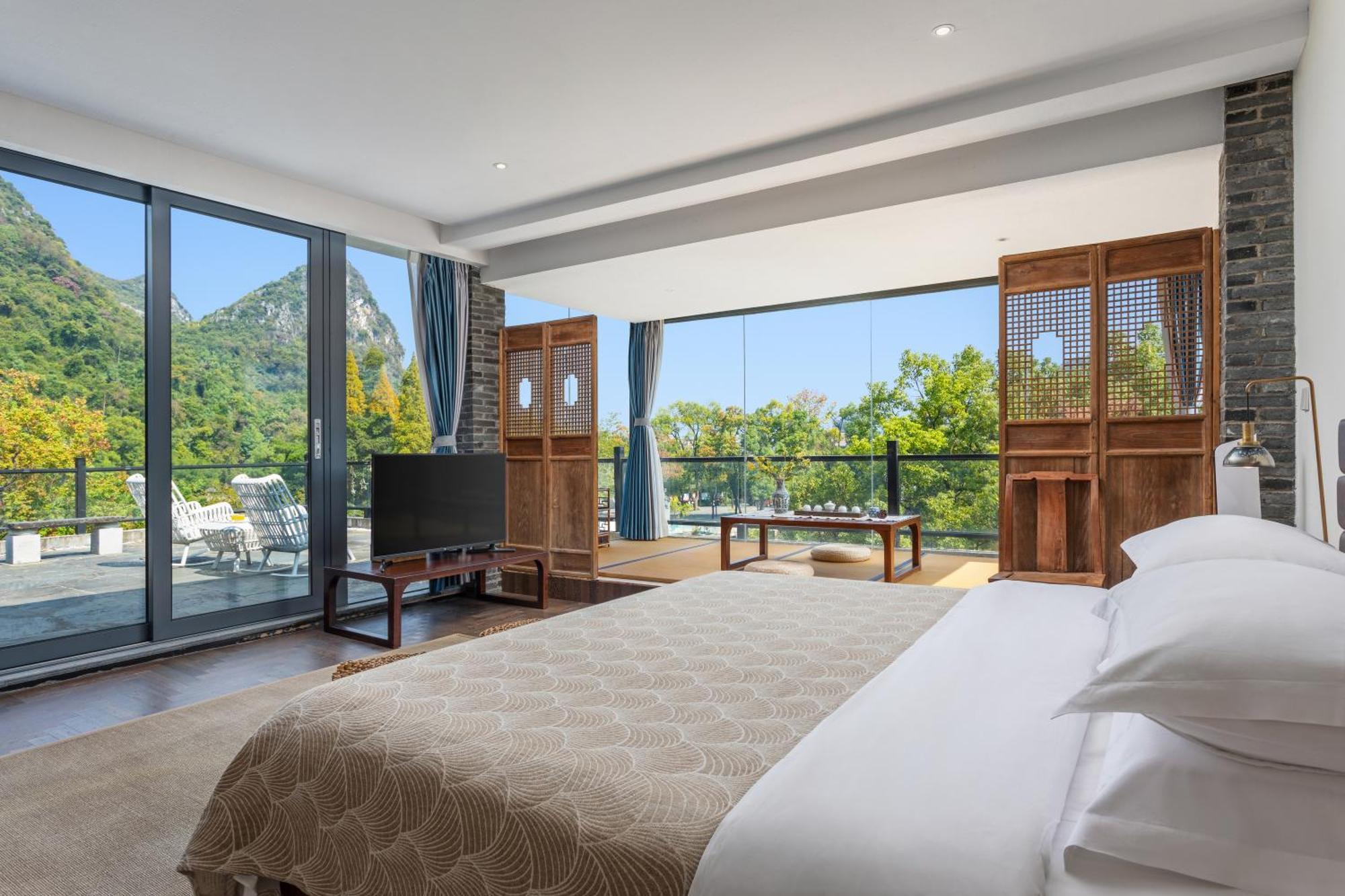 Guilin Heshe Lakeside Resort מראה חיצוני תמונה