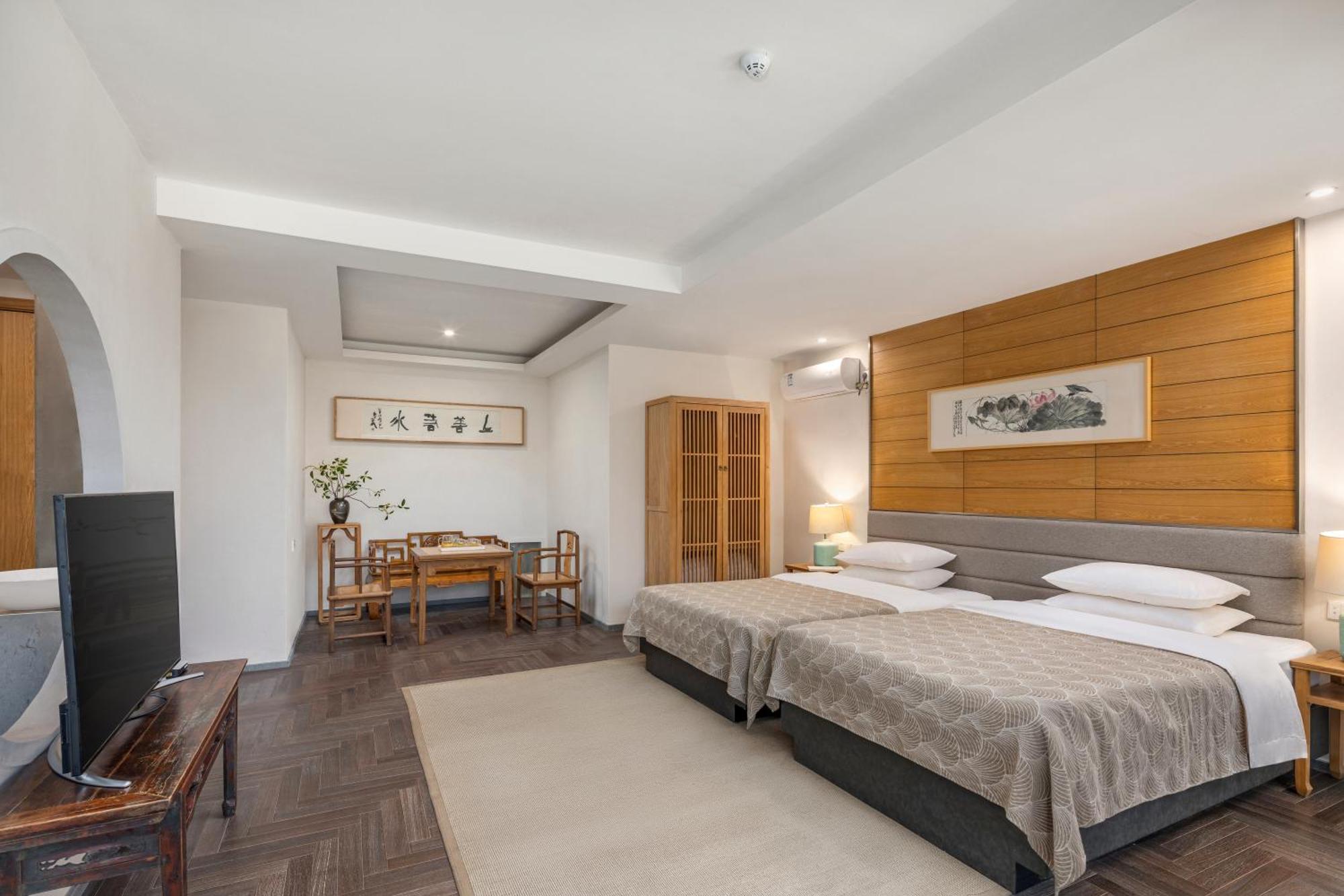 Guilin Heshe Lakeside Resort-Free Pick Up Service Stay Two Nights מראה חיצוני תמונה