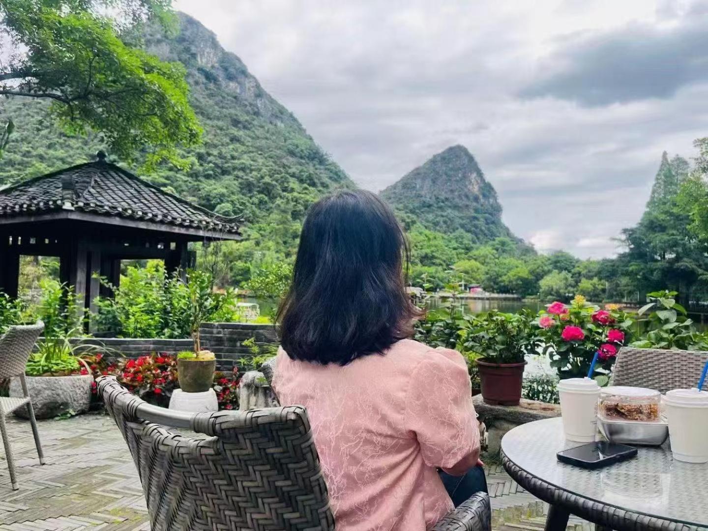 Guilin Heshe Lakeside Resort-Free Pick Up Service Stay Two Nights מראה חיצוני תמונה